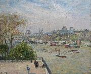 Camille Pissarro The Louvre, Spring Sweden oil painting artist